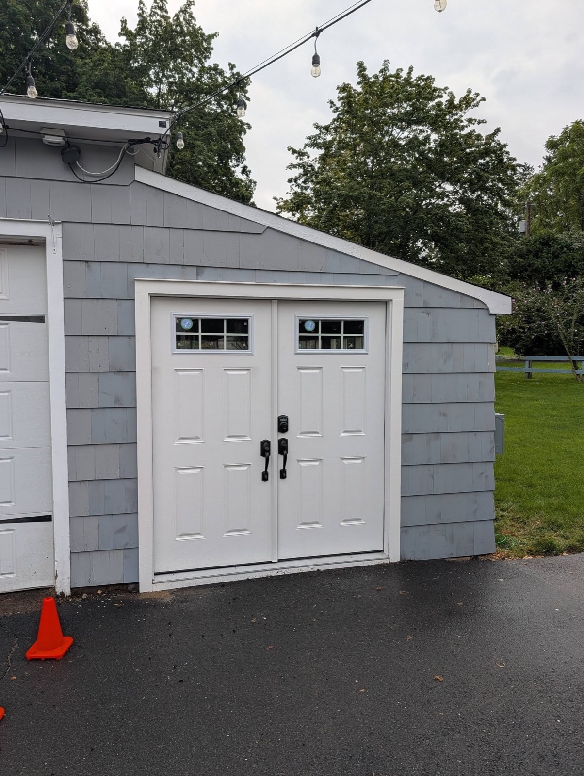 Garage carriage doors